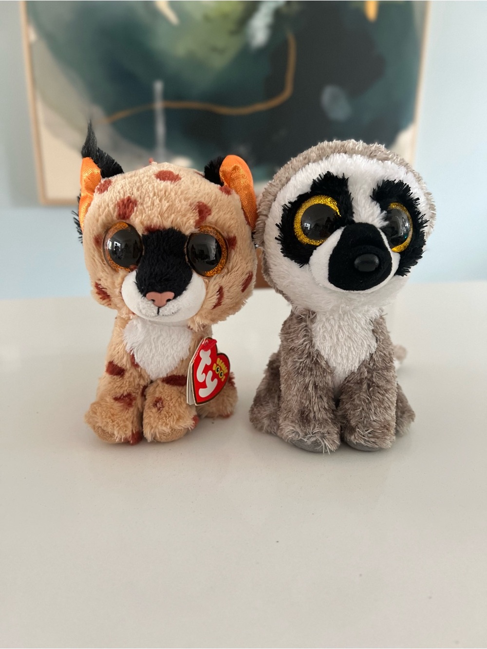 ty Beanie Boos - Lynx and Lemur